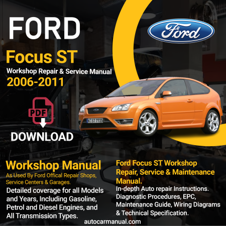 Ford Focus St repair manual Ford Focus St maintenance manual Ford Focus St vehicle service guide Ford Focus St repair instructions Ford Focus St maintenance tips Ford Focus St vehicle troubleshooting Ford Focus St repair procedures Ford Focus St maintenance manual Ford Focus St vehicle service manual Ford Focus St repair information Ford Focus St maintenance guide