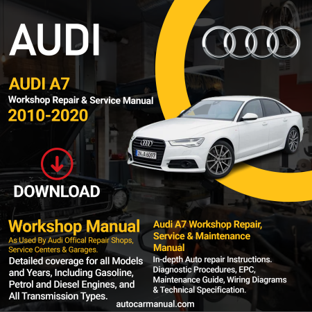 Audi A7 vehicle service guide Audi A7 repair instructions Audi A7 vehicle troubleshooting Audi A7 repair procedures Audi A7 maintenance manual Audi A7 vehicle service manual Audi A7 repair information Audi A7 maintenance guide