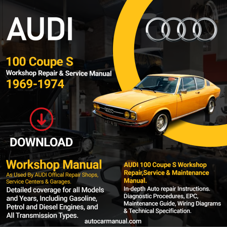 Audi 100 Coupe S vehicle service guide Audi 100 Coupe S repair instructions Audi 100 Coupe S vehicle troubleshooting Audi 100 Coupe S Mrepair procedures Audi 100 Coupe S maintenance manual Audi 100 Coupe S vehicle service manual Audi 100 Coupe S repair information Audi 100 Coupe S maintenance guide
