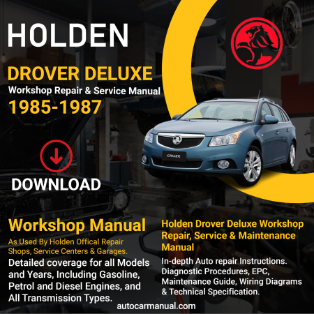Holden Drover Deluxe vehicle service guide Holden Drover Deluxe repair instructions Holden Drover Deluxe vehicle troubleshooting Holden Drover Deluxe repair procedures Holden Drover Deluxe maintenance manual Holden Drover Deluxe vehicle service manual Holden Drover Deluxe repair information Holden Drover Deluxe maintenance guide
