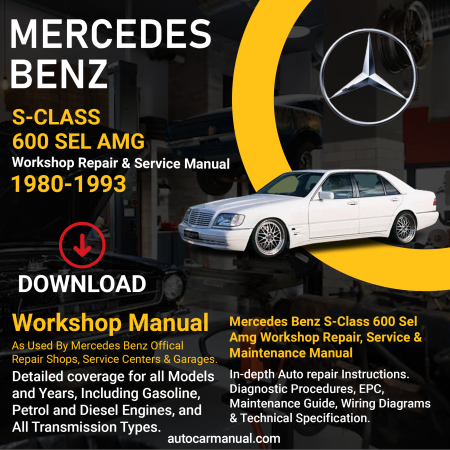 Mercedes Benz S-Class 600 Sel AMG service guide Mercedes Benz S-Class 600 Sel AMG repair instructions Mercedes Benz S-Class 600 Sel AMG vehicle troubleshooting Mercedes Benz S-Class 600 Sel AMG repair procedures Mercedes Benz S-Class 600 Sel AMG maintenance manual Mercedes Benz S-Class 600 Sel AMG vehicle service manual Mercedes Benz S-Class 600 Sel AMG repair information Mercedes Benz S-Class 600 Sel AMG maintenance guide