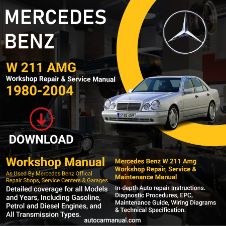 Mercedes Benz W 211 AMG vehicle service guide Mercedes Benz W 211 AMG repair instructions Mercedes Benz W 211 AMG vehicle troubleshooting Mercedes Benz W 211 AMG repair procedures Mercedes Benz W 211 AMG maintenance manual Mercedes Benz W 211 AMG vehicle service manual Mercedes Benz W 211 AMG repair information Mercedes Benz W 211 AMG maintenance guide