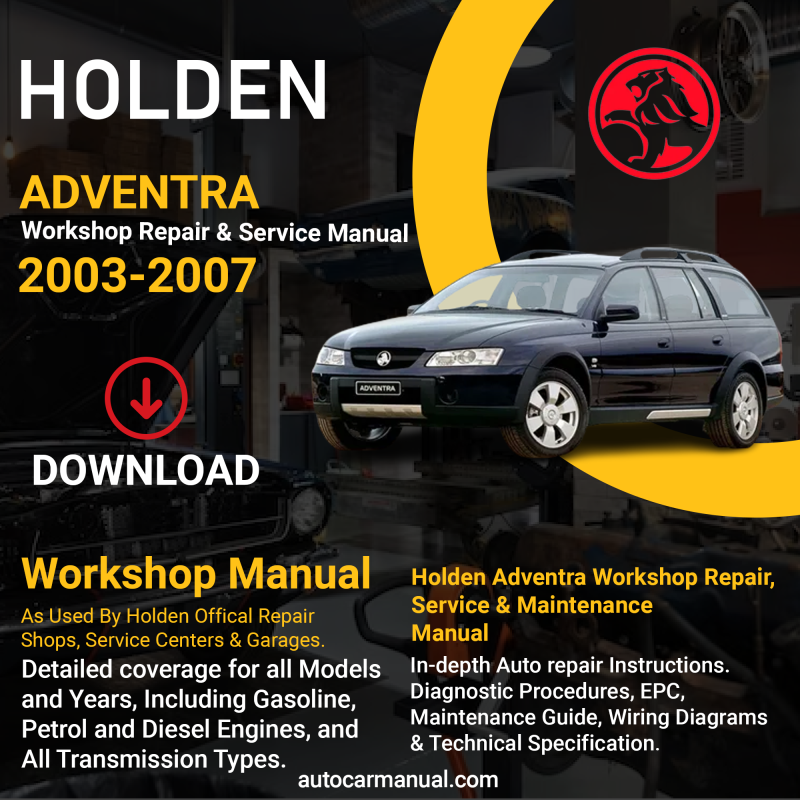 Holden Adventra vehicle service guide Holden Adventra repair instructions Holden Adventra vehicle troubleshooting Holden Adventra repair procedures Holden Adventra maintenance manual Holden Adventra vehicle service manual Holden Adventra repair information Holden Adventra maintenance guide